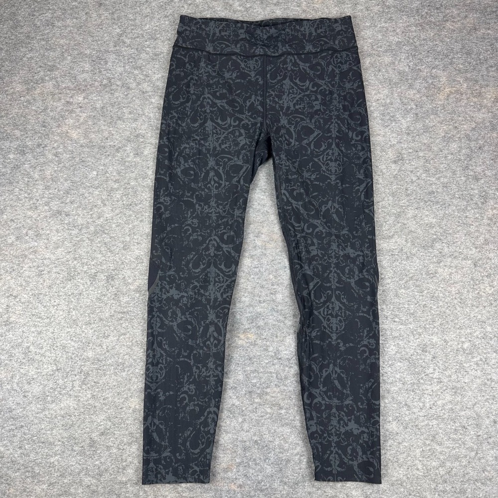 Sweaty Betty Zero‎ Gravity Leggings 26" Zip Pocket Mesh Panels Womens Large L